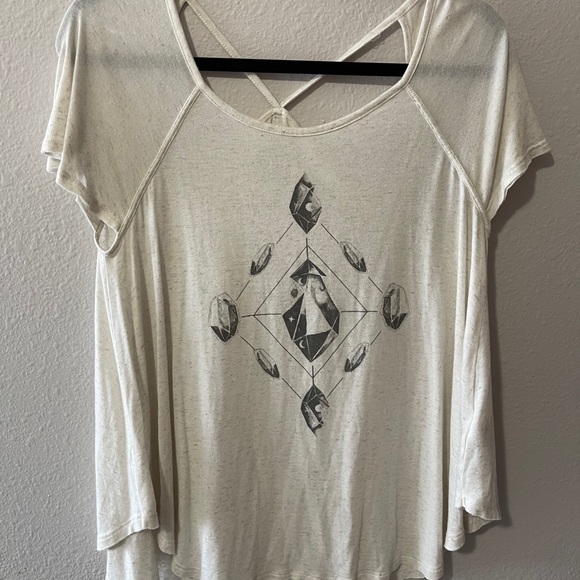 Ivory American Eagle Shirt - Picture 1 of 4